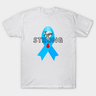 Motivating Type Strong Diabetes T-Shirt